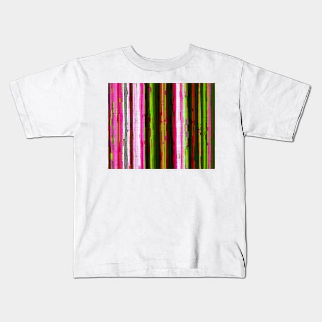 Candy Stripes Kids T-Shirt by DANAROPER